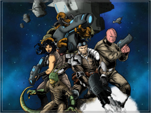 Salvagers Comic Book